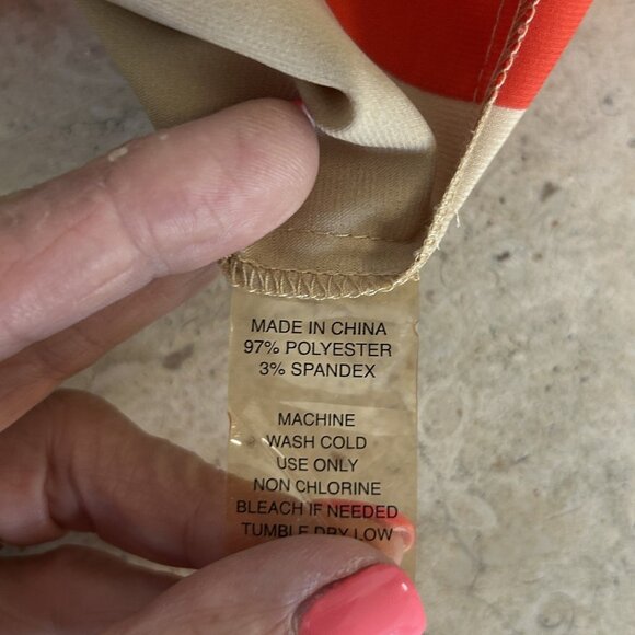 Seamline Cynthia Steffe Colorblock Sheath Dress Size 4 - Picture 3 of 8